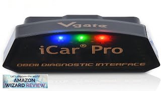 Vgate iCar Pro Bluetooth 40 BLE OBD2 Fault Code Reader OBDII Code Review [upl. by Edyth257]