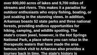 You Wont Believe What Makes Arkansas the Hidden Gem of America [upl. by Riccardo]