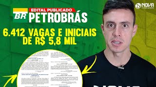 Concursos PETROBRÁS 2024 Iniciais de R 58 mil NÍVEL MÉDIO [upl. by Jada]