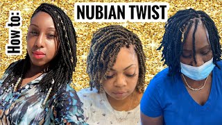 Nubian Twist Tutorial  Everything You Need To Know [upl. by Deming]