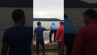 Fishing  Summer Fun at croton point park New York [upl. by Aihsital]