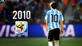 Lionel Messi ● World Cup ● 2010 HD [upl. by Peednam]