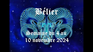 Bélier  Guidance du 4 au 10 novembre 2024  Changements positifs dans une relation [upl. by Eelahc]