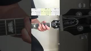 Highway To Hell Guitar  Tabs guitartabs guitarcover guitarsolo guitartutorial [upl. by Lehsar]