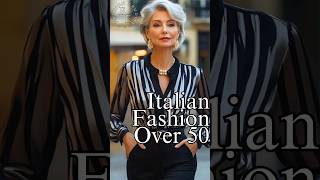 Elegant Italian Ladies with Great Style Over 60  Mature Fashion [upl. by Ferrel]