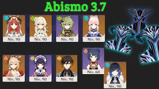 Nilou y Yoimiya contra el infernal Abismo 37😫 [upl. by Lek]