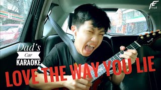 “Love The Way You Lie” on ukulele eminem ft rihanna  Feng E [upl. by Ennovy456]