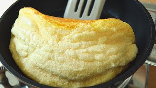 Super Fluffy Souffle Omelette Recipe [upl. by Airan771]