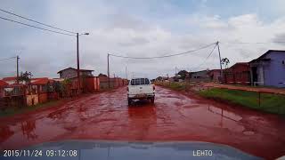 Driving Port Gentil Gabon 24 11 2015 [upl. by Haroppizt]