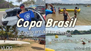 Vlog  Copa Brasil de Natação em águas abertas Curva da Jurema VitóriaES [upl. by Yracaz]