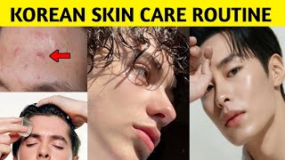 Korean Skin Care Routine for Men [upl. by Faber]