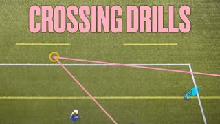 Crossing Training Drills  Football Coaching  What It Takes [upl. by Thomey55]