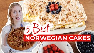 5 Best NORWEGIAN CAKES With Recipes [upl. by Ilyse]