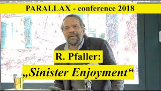 Robert Pfaller  Parallaxes of Sinister Enjoyment [upl. by Delanie]