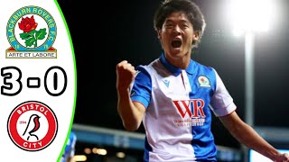 Blackburn Rovers vs Bristol City 30 Highlights  Sky Bet Championship 2024 eFootball [upl. by Anirad]