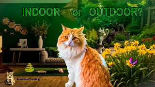 The Great Debate Indoor vs Outdoor Cats [upl. by Kerekes]