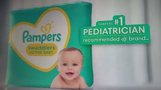 Pampers swaddlers active baby commerical from 2016 [upl. by Kiele]