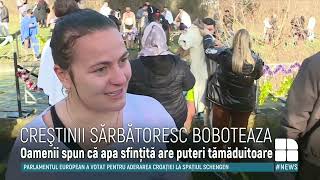 Creştinii ortodocşi de stil vechi sărbătoresc astăzi Boboteaza [upl. by Atined]