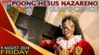 LIVE Quiapo Church Mass Today  9 August 2024 Friday Hesus Nazareno [upl. by Bahe95]