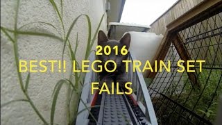 2016 Best Lego Train Set Fails [upl. by Notyard]