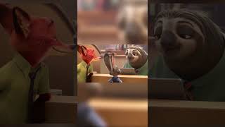 First Time Watching Zootopia DMV SLOTH Scene Reaction shorts [upl. by Saval497]