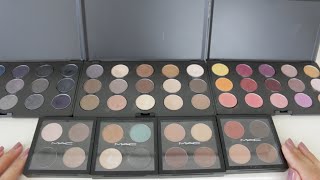 MAC Eyeshadow Declutter [upl. by Lezley381]