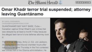 OMAR KHADRS TRIAL POSTPONED LAWYER LEAVES GITMO [upl. by Aros]