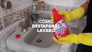 Como DESTAPAR el Lavabo del Baño 🚰😀 [upl. by Ier]