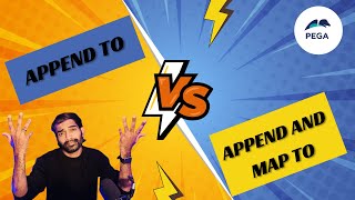 Append Vs Append and Map To  Data Transform in Pega  Interview Questions [upl. by Rem]