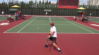 03 31 2018 Holt USC Vs Fawcett Stanford 1 singles [upl. by Mahan100]