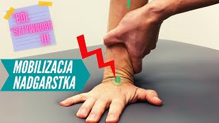 Mobilizacja nadgarstka  Ból i Sztywność  Ćwiczenia  163 FizjoTerapia HD [upl. by Atsillak]