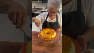 Crème caramelflan flan cremecaramel dessert italianfood italy recipe cook cooking food [upl. by Nnayram]