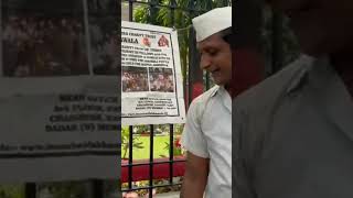 Meet the Dabbawalas of Mumbai with mumbaidreamtours mumbai dabbawala [upl. by Ymmot]