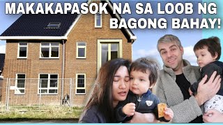 MAKAKAPASOK NA SA BAGONG BAHAY NEW HOUSE UPDATE Dutchfilipina couple [upl. by Hpesoy]