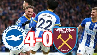 BRIGHTON WIN 40 AGAINST WEST HAM  Matchday Vlog [upl. by Hapte]