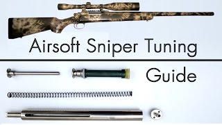 How to Upgrade an Airsoft Sniper  Tuning Guide [upl. by Haram]