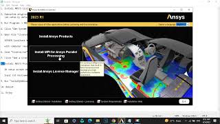 ANSYS 2023R1 Installation ansys [upl. by Emearg687]