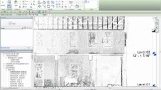 Building a Revit model from a point cloud [upl. by Anatsirhc606]