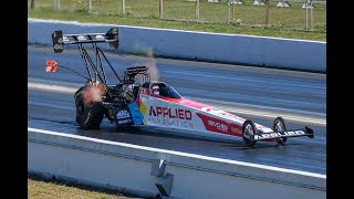 DOUG KALITTA LEADS DAY TWO TESTING JOHN FORCE PACES FUNNY CARS [upl. by Sik686]