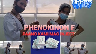 PHENOKINON F INJECTION  PAANO KAMI MAG INJECT ROAD TO VAVAIHAN😊 [upl. by Bergen21]