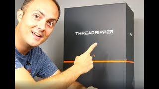 AMD 2nd Gen Threadripper 2990WX and 2950X Unboxing [upl. by Ynnor]