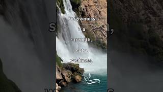 Forgiveness Is A Strength Not A Weakness dailychristianmotivation christiandevotion godsword [upl. by Yeldnarb561]