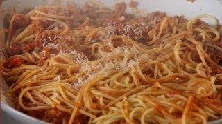 Spaghetti Bolognese  Mad Hungry with Lucinda Scala Quinn [upl. by Aenea947]