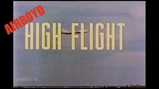 High Flight  Lockheed F104 Version Color [upl. by Eelam]