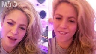 Mira a Shakira cantando su nuevo tema “Nada”  The MVTO [upl. by Tena208]