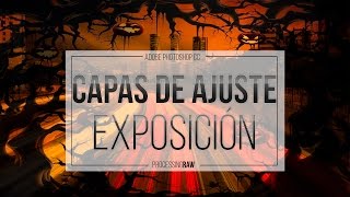 Aprende a usar la capa de ajuste de Exposición en Photoshop [upl. by Gotcher527]