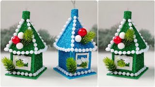 Christmas House DIY 🏠🎅 Christmas Crafts 🎄 Christmas Decorations [upl. by Orbadiah]