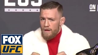 Heres everything Conor McGregor said at the UFC 205 prefight press conference  UFC 205 [upl. by Nirrac]