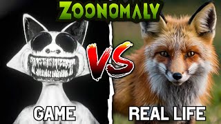 Zoonomaly  Game VS Real Life  Characters Comparison [upl. by Adnalu943]