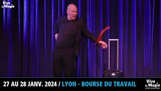 VIVE LA MAGIE  bande annonce 15 du festival à LYON les 27 et 28 janvier 2024 [upl. by Ivonne]